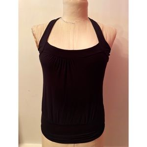 Small Black Halter Top